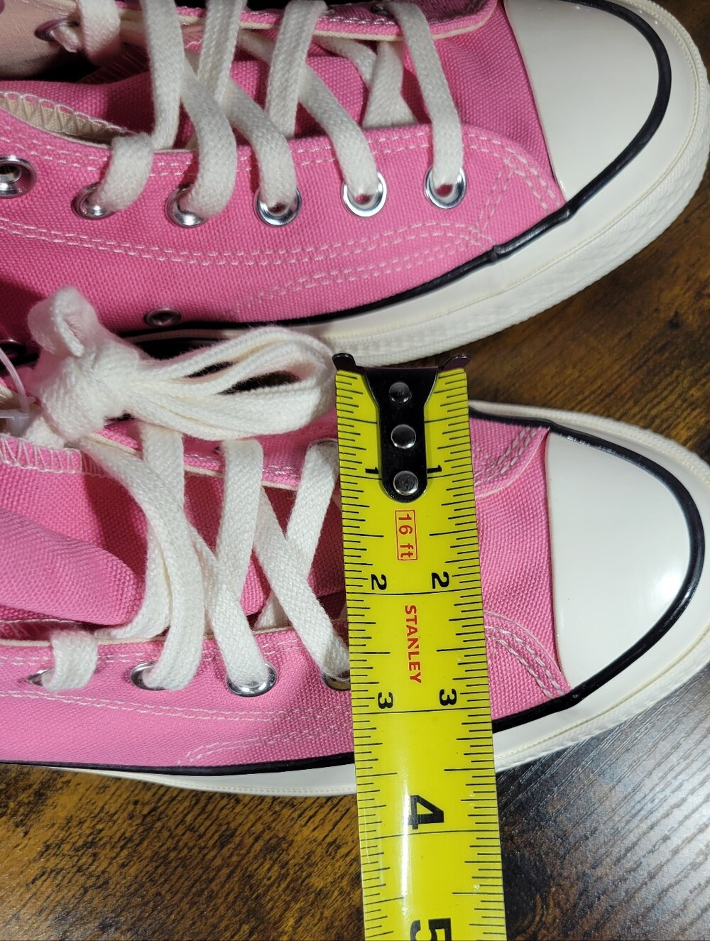 Converse Chuck 70 Taylor vintage style High Top Sneakers - Pink - Picture 12 of 13